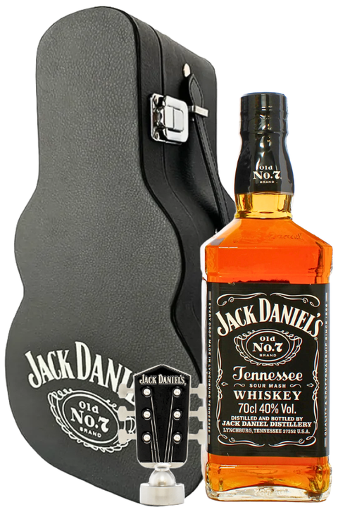 Jack Daniel's 700ml  Guitar Case Gift Pack