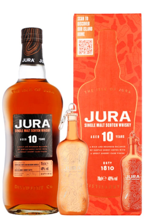 Jura 10yo 700ml + Travel Flask Gift Pack