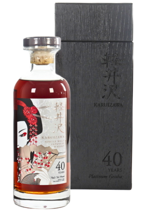 Karuizawa 1982 40yo Platinum Geisha 56.5% 700ml  軽井沢