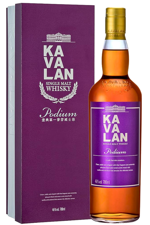 Kavalan Podium Single Malt Taiwanese Whisky 700ml