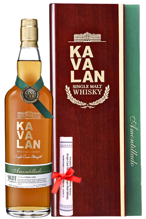 Kavalan Solist Amontillado Sherry Single Cask Strength 56.3% 750 ml