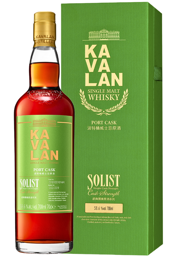 Kavalan Solist Port Cask Single Malt 700ml | NZ Kavalan Solist Port Cask Single Malt 700ml | NZ