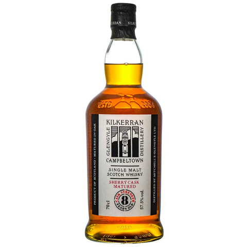 Kilkerran 8yo Sherry Cask Matured 57.5% 2023  700ml - - Limited to 1 per customer