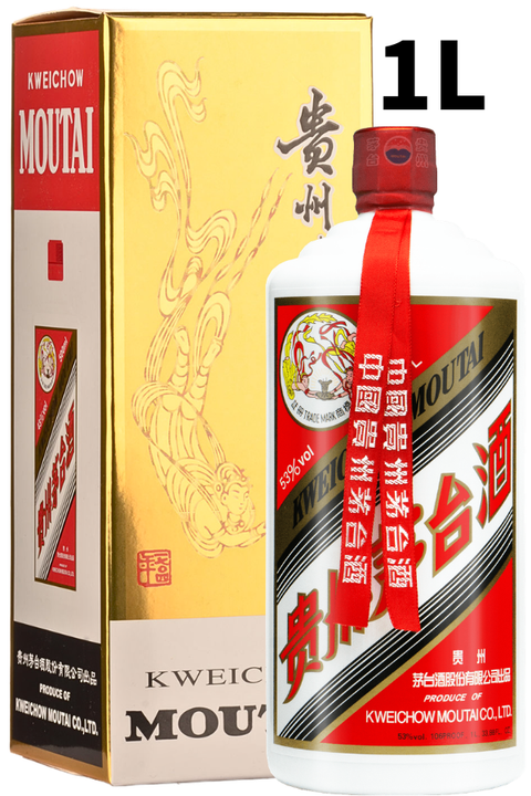 Kweichow Moutai Flying Fairy 2021 Baijiu 飞天茅台 1Lt