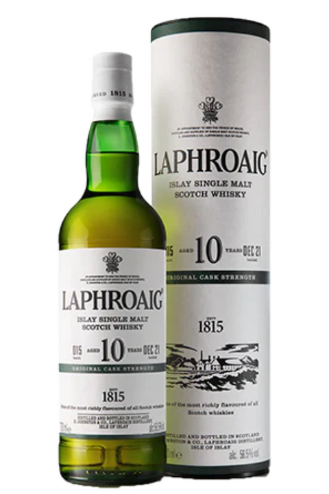 Laphroaig 10YO Cask Strength 56.5%  700ml - Batch 15