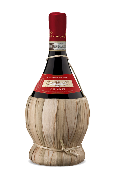 Leonardo Da Vinci Chianti Fiasco 2021 750ml - Italy