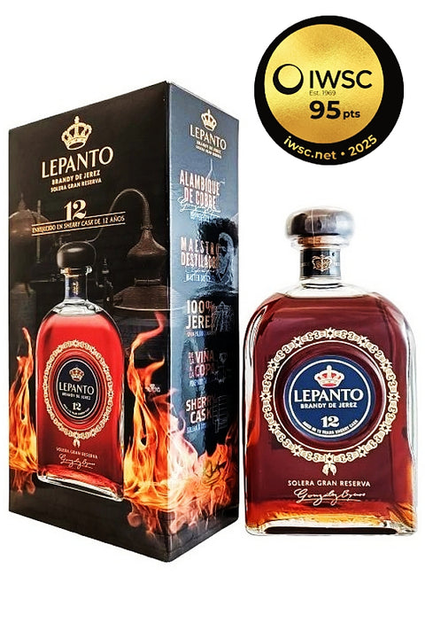 Lepanto 12yo Solera Gran Reserva Brandy 700ml