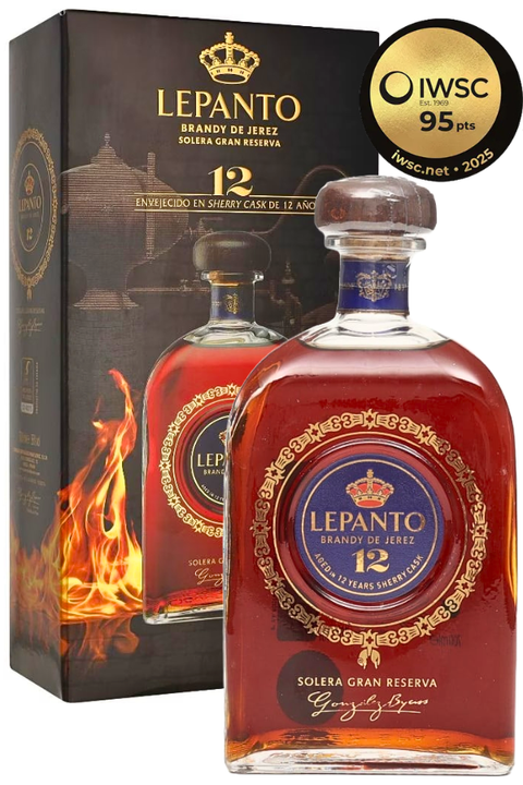 Lepanto 12yo Solera Gran Reserva Brandy 700ml