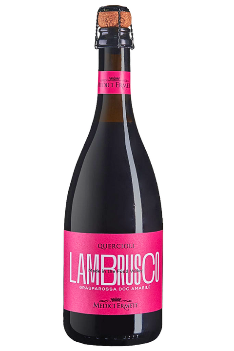 Medici Ermete i Quercioli Lambrusco Grasparossa 750ml--Italy