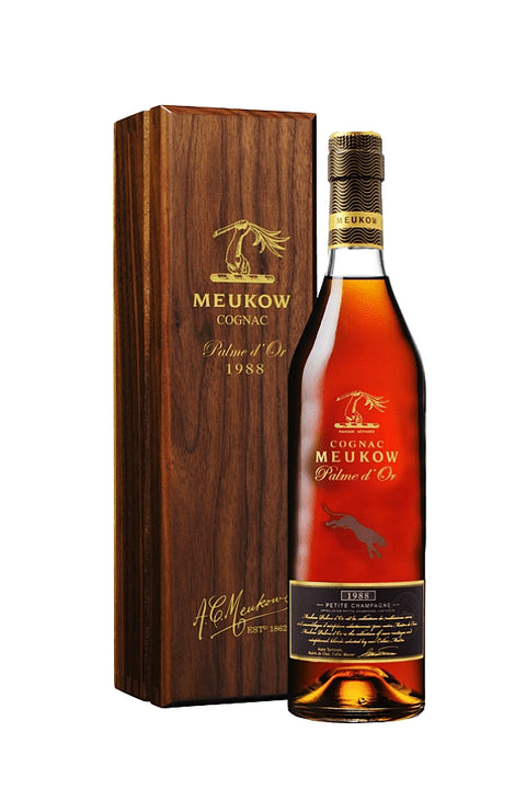 Meukow Palme d'Or Collection 1988 Petite Champagne Vintage Cognac 700ml