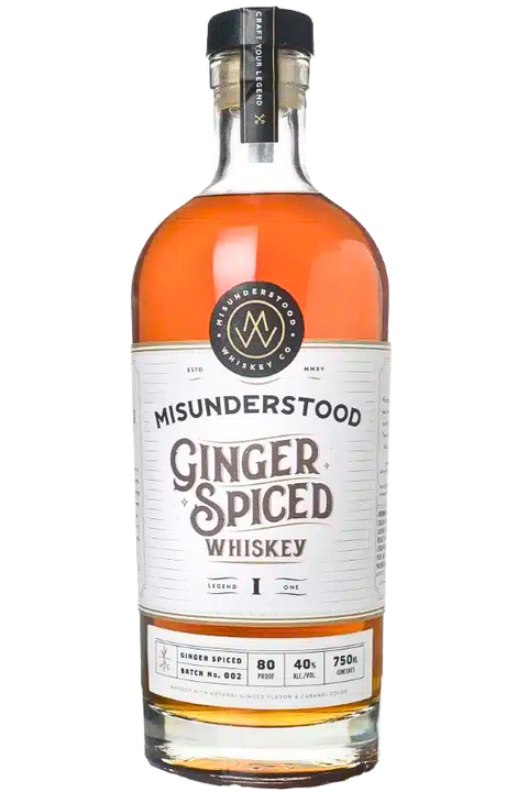 Misunderstood Ginger Spiced Whiskey 750ml