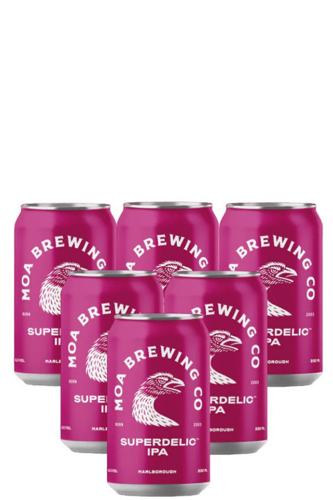 Moa Superdelic IPA 330ml 6 Cans