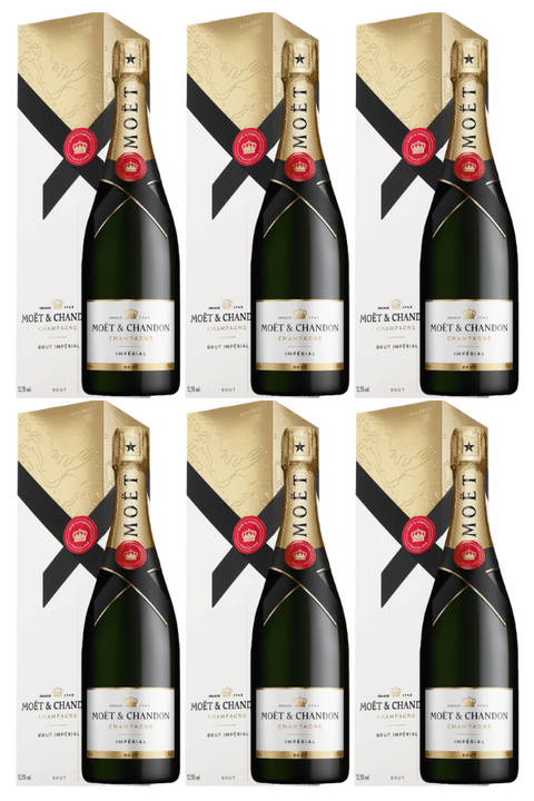 Moet Chandon Brut 750ml GB 6PK -- Full Case Deal