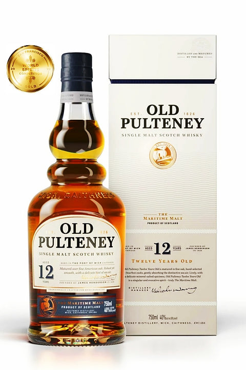 Old Pulteney 12YO Single Malt Whisky 700ml