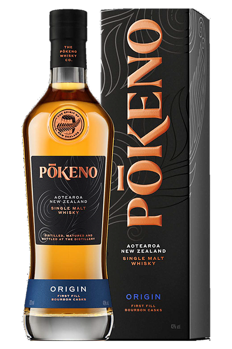 Pokeno Origin Bourbon Cask Single Malt 700ml - NZ