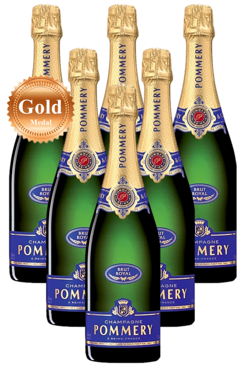Pommery Brut Royal Champagne 750ml 6 Pack - Full Case Deal - WhiskeyOnline - [buy  whisky online]