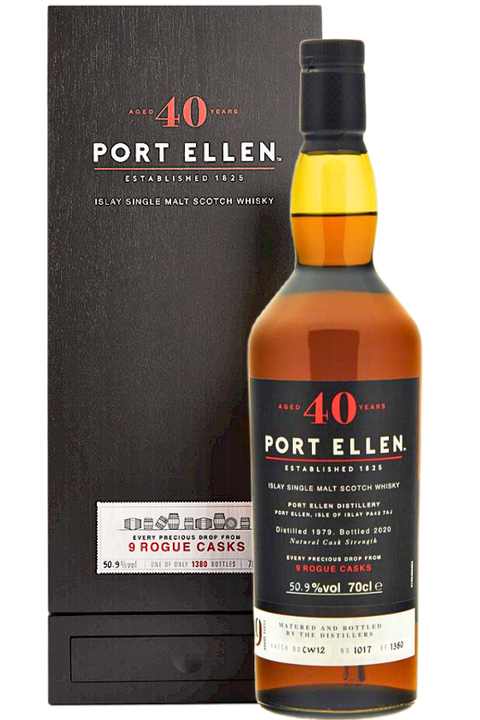 Port Ellen 40YO 9 Rogue Casks 700ml