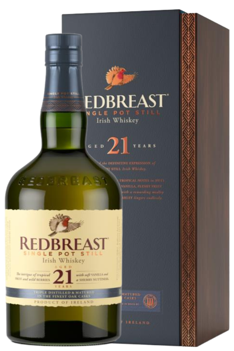 Redbreast 21YO Single Pot Still Whiskey 700ml