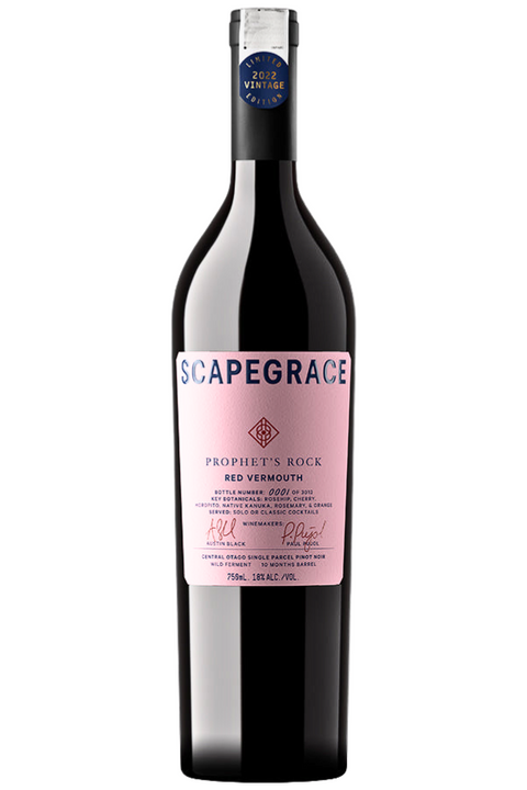 Scapegrace Prophet's Rock Red Vermouth 750ml