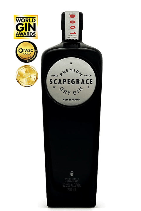 Scapegrace Silver Gin with Awards