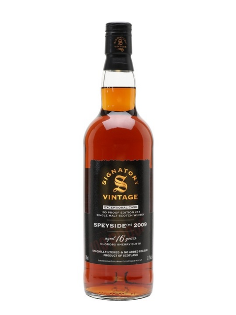 Signatory Vintage Speyside 2009 - Buy Whisky online - Buy Wine Online NZ