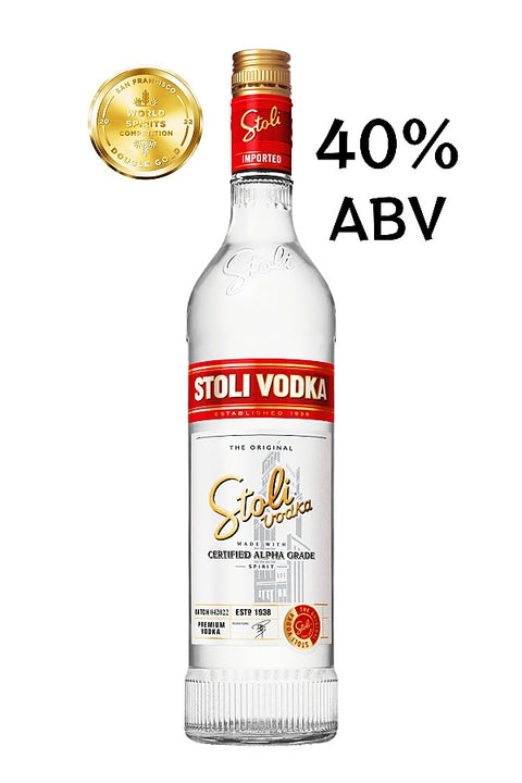 Stolichnaya Premium Vodka 40% 1L