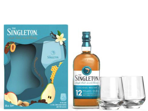 Singleton Dufftown Luscious Nectar 12yo+2glasses Gift Set