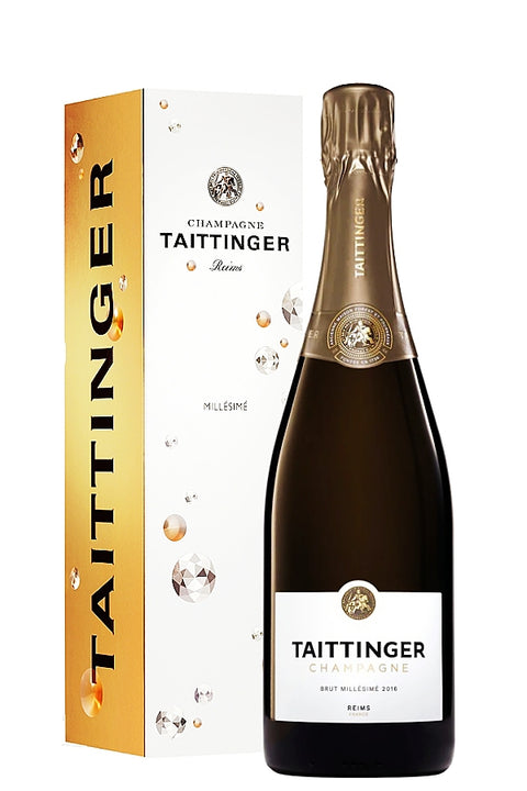 Taittinger Vintage Brut Millesime 2016 Gift Pack 750ml