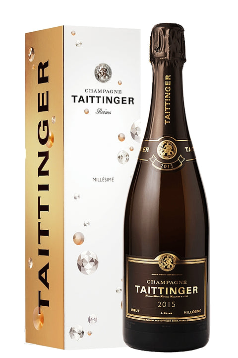 Taittinger Vintage Brut Millesime 2015 Gift Pack 750ml