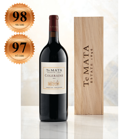 Te Mata Coleraine 2021 1.5L - Magnum in Wooden Box