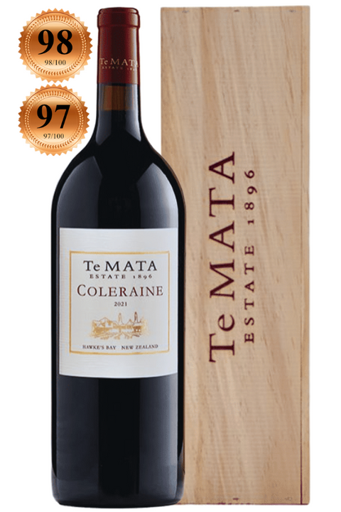 Te Mata Coleraine 2021 1.5L - Magnum in Wooden Box