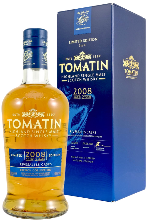 Tomatin The Rivesaltes Edition 2008 12yo - French Collection 700ml