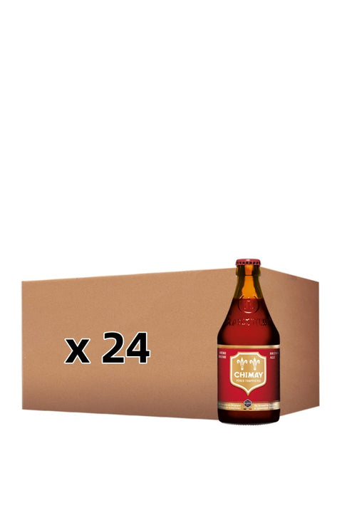 Chimay Red 7% 330ml  - Belgium Beer 24 Pack