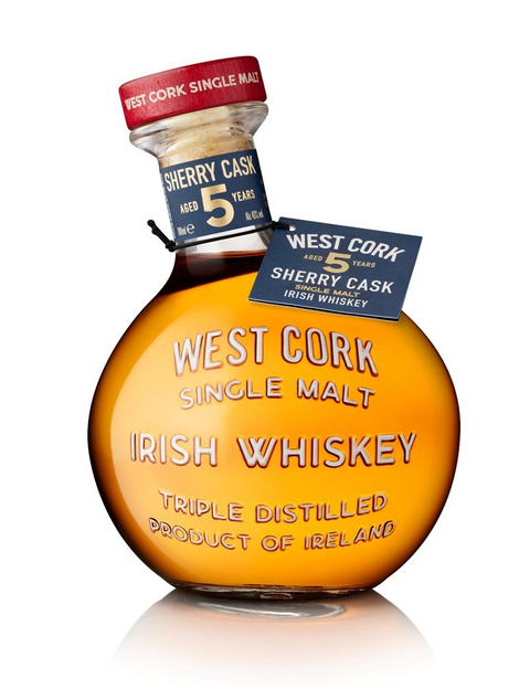West Cork 5yo Sherry Cask Irish Single Malt 43% 700ml 
