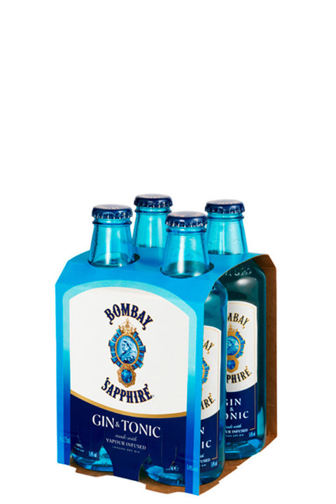 Bombay Sapphire Gin & Tonic 5.4%275ml*4pk