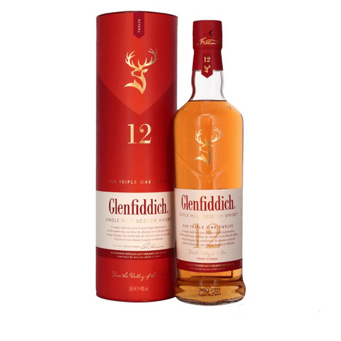 Glenfiddich 12yo Triple Oak Single Malt 700ml - Orange Label