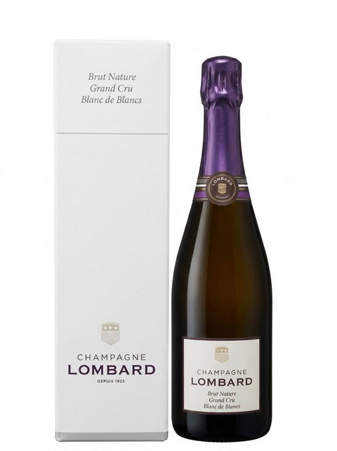 Lombard Brut Grand Cru Blanc de Bancs Champagne 750ml