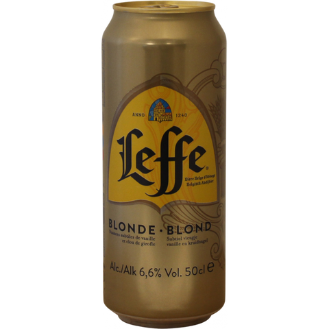 Leffe Blonde 500ml 6.6% 500ml - Belgian