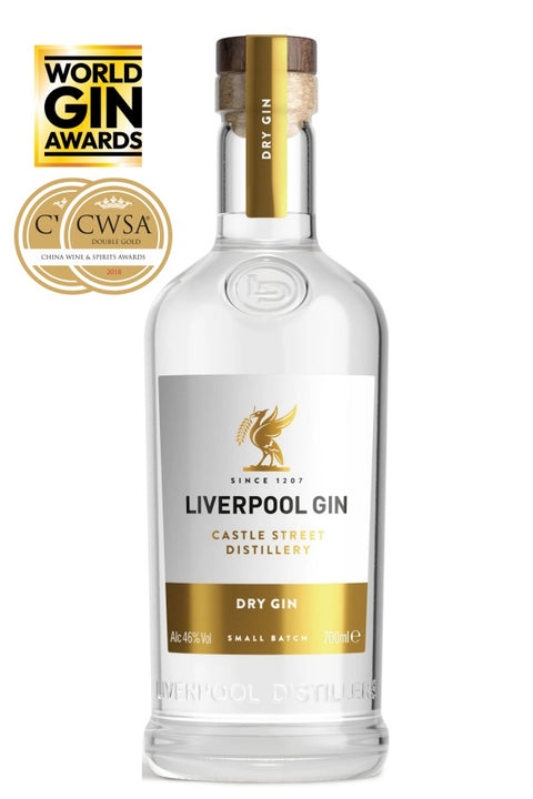 Liverpool Organic Dry Gin 43% 700ml