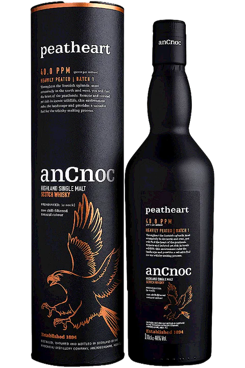 AnCnoc Peatheart Highland Single Malt 700ml