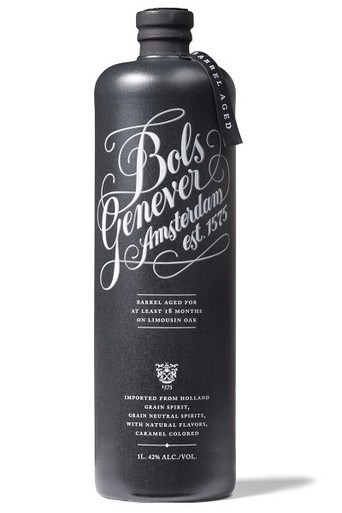 Bols Genever Barrel Aged 42% 1L  - Black Bottle