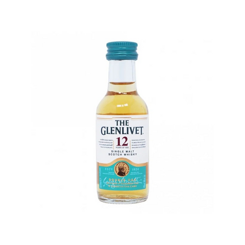 Glenlivet 12YO Single Malt 50ml - Miniature