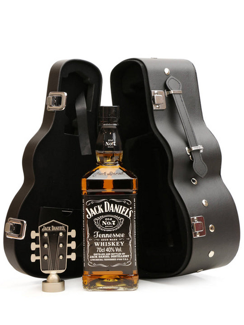 Jack Daniel's 700ml  Guitar Case Gift Pack  700mL