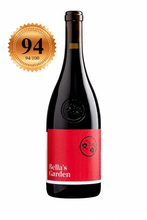 Two hans Bellas Garden Shiraz with 94 points