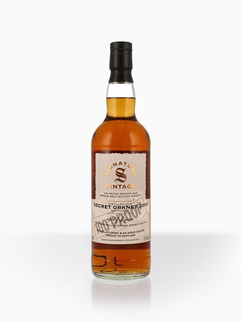 Signatory Secret Orkney 2010 100 Poof 14yo 57.1% 700ml