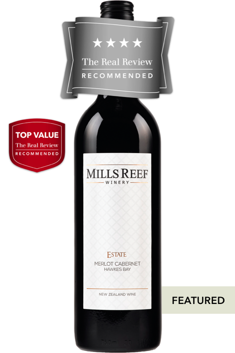 Mills Reef Estate Hawke’s Bay Merlot Cabernet 2021 750ml