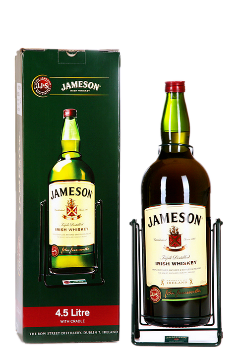 Jameson Irish Whiskey Cradle Gift Pack 4.5L
