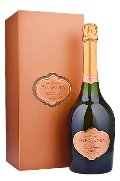 Laurent Perrier Alexandra 2004 Grande Cuvee Rose Champagne 750ml - Wooden Box