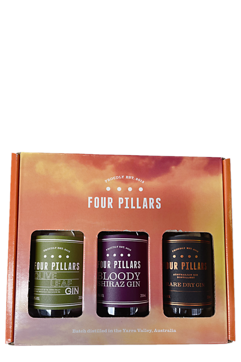 Four Pillars Gin Gift Set 3*200ml