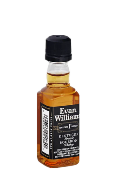 Evan Williams Black Label  Bourbon Miniature 50ml